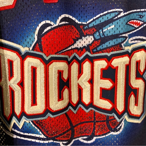 Hakeem Olajuwon Houston Rockets Champion Jersey size large (48) good condition. - Picture 5 of 12